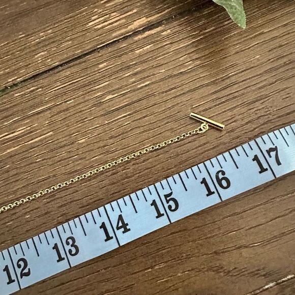 JANNA CONNER Multicolored Dancing Pearls Crystal‎ Gold Tone chain necklace - Picture 7 of 7